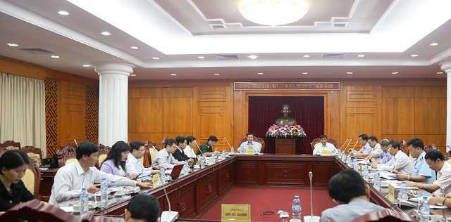 Trưởng Ban Kinh tế Trung ương làm việc với Lạng Sơn