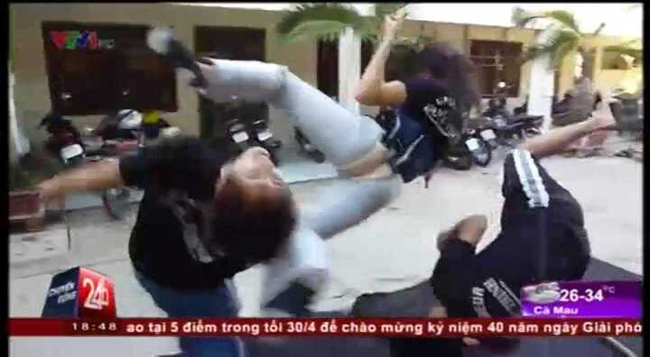 Mục sở thị công việc của diễn viên đóng thế