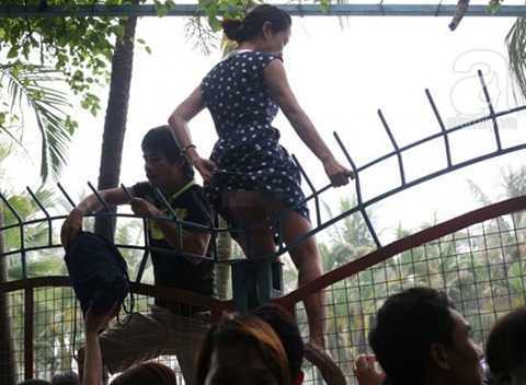 Cảnh hỗn loạn tại công viên nước Hồ Tây, nhân chứng nói gì?