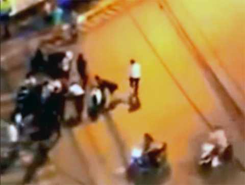 Clip: Hai nhóm thanh niên hỗn chiến trong đêm ở Hải Dương