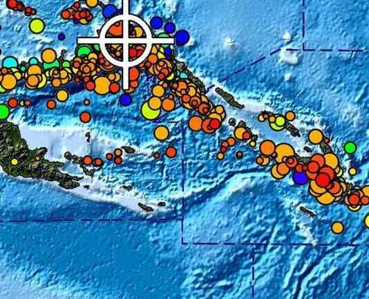 Động đất 6,8 độ richter lại xảy ra ở Papua New Ginea
