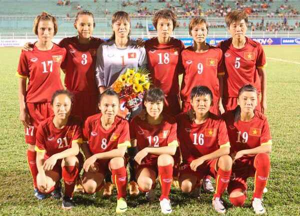 Tuyển nữ Việt Nam thắng hú hồn Myanmar