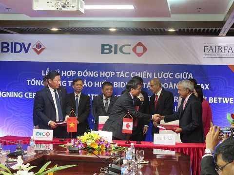 BIC ký kết thỏa thuận hợp tác chiến lược với nhà bảo hiểm toàn cầu đến từ Canada