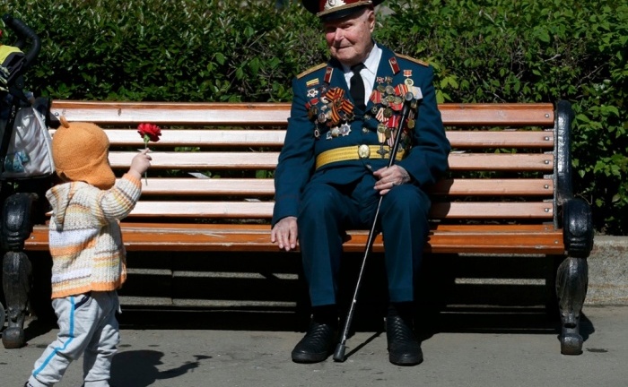 Những hình ảnh xúc động trong lễ duyệt binh ngày Chiến thắng