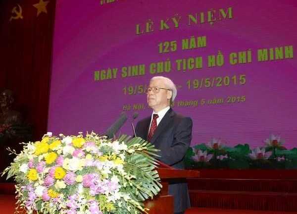 Kỷ niệm trọng thể 125 năm Ngày sinh Chủ tịch Hồ Chí Minh
