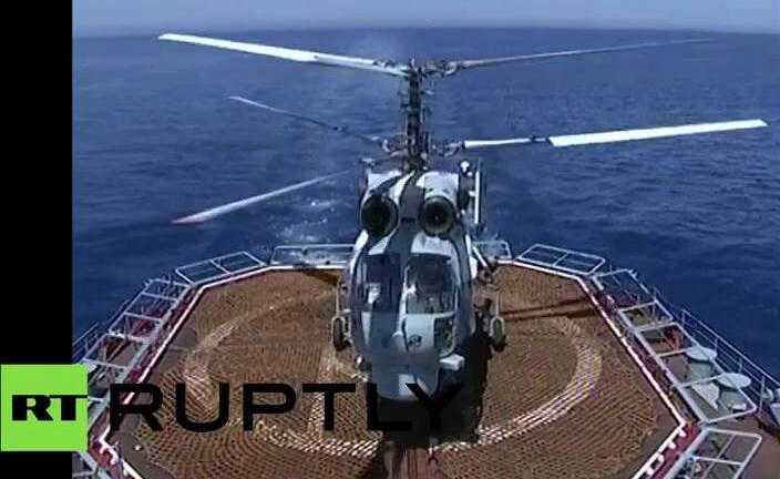Video: Nga - Trung tập trận ở Địa Trung Hải