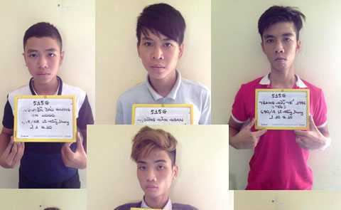 Nhóm côn đồ 9X chém người tán loạn trên phố