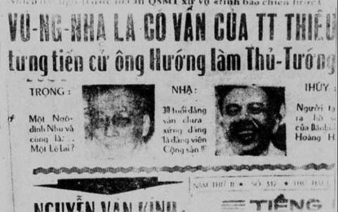 Tướng Vũ Ngọc Nhạ kể về vụ án chính trị rúng động Sài Gòn