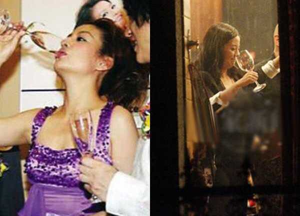 Triệu Vy lộ ảnh đêm hôm đi ăn nhậu