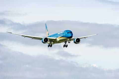 'Giấc mơ bay' Boeing 787-9 của VNA hoàn thành chuyến bay thử đầu tiên