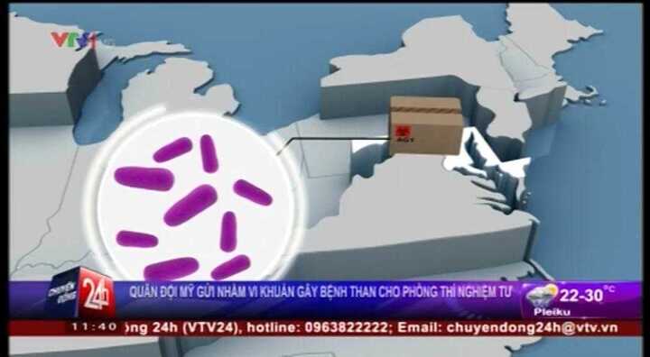 Quân đội Mỹ gửi nhầm vi khuẩn gây bệnh than đi nhiều nơi