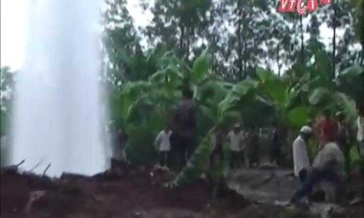 Thực hư hiện tượng giếng nước phun như vòi rồng ở Bà Rịa - Vũng Tàu