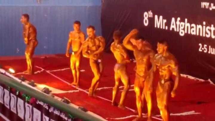 Video: Thể hình nóng bỏng của các thí sinh cuộc thi 'Strongmen'