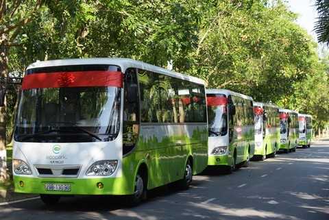 Ecopark bổ sung thêm 5 xe Ecobus chất lượng cao