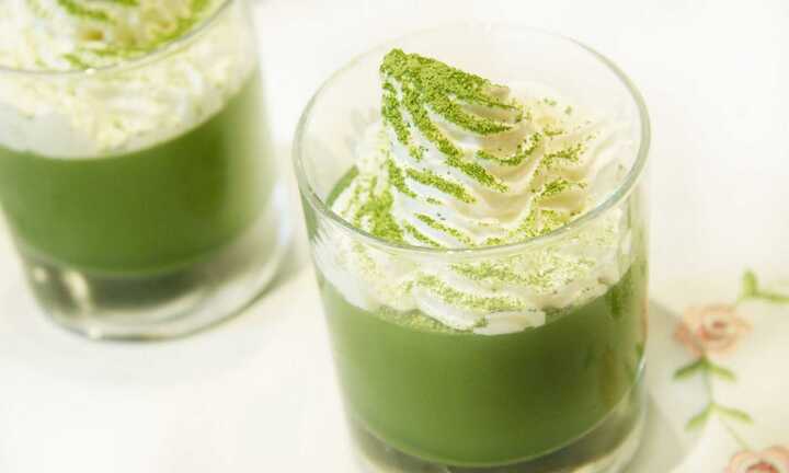 Hướng dẫn tự làm đồ uống matcha jelly