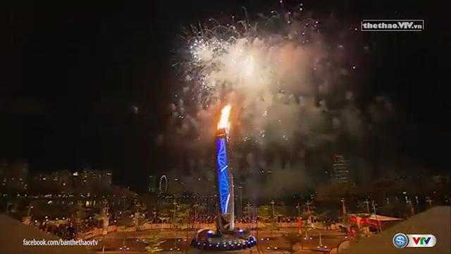 Clip: Màn thắp đuốc ngoạn mục tại lễ khai mạc SEA Games 28