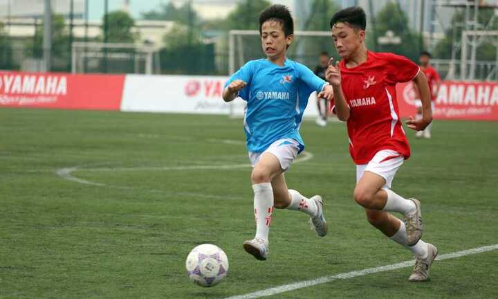 Xác định đội vô địch Festival bóng đá học đường U13