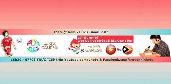 Giao lưu trực tuyến với BLV Quang Huy trước trận U23 Việt Nam vs U23 Đông Timor