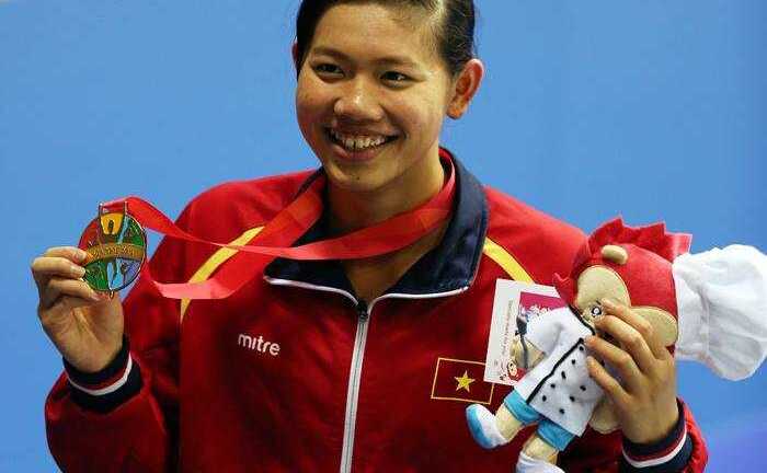 Clip: Giây phút Ánh Viên trở thành huyền thoại SEA Games