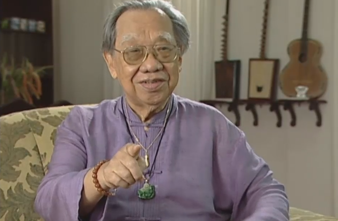 Những thước phim quý giá về cuộc đời giáo sư Trần Văn Khê