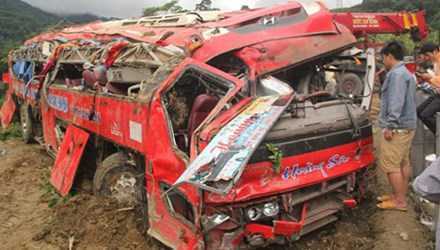 Lật xe kinh hoàng ở Quảng Nam: Hộp đen không hoạt động