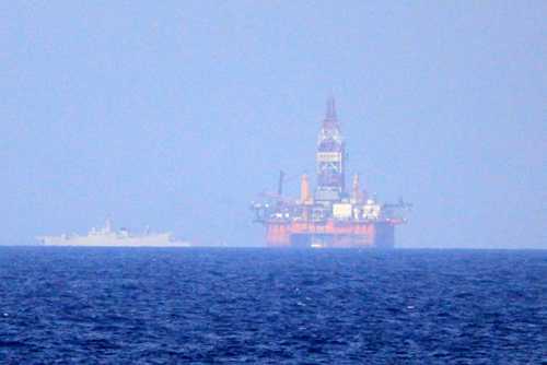 Theo dõi sát sao giàn khoan Hải Dương 981 trên Biển Đông