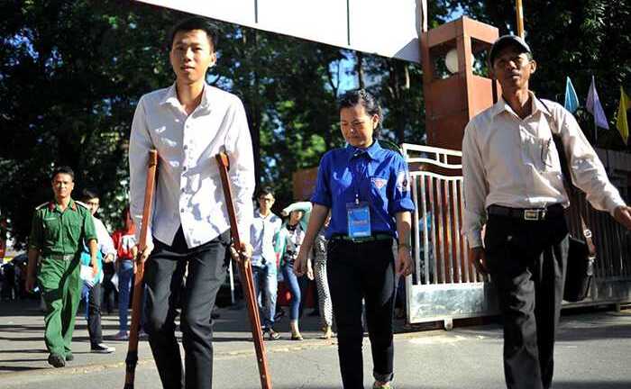 Thí sinh bị sốt xuất huyết, đau ruột thừa ngày làm thủ tục dự thi