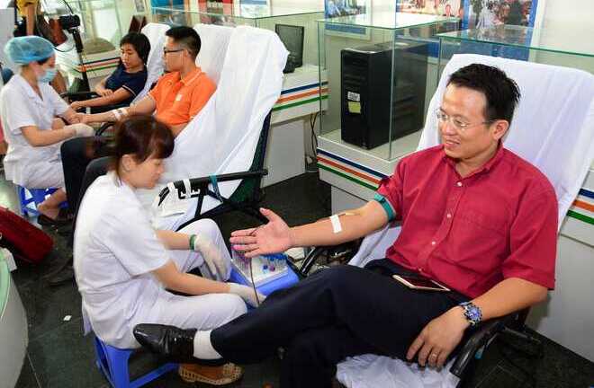 Hiến tặng 334 đơn vị máu trong đợt cao điểm