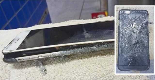 iPhone 6 Plus cháy khi đang sạc