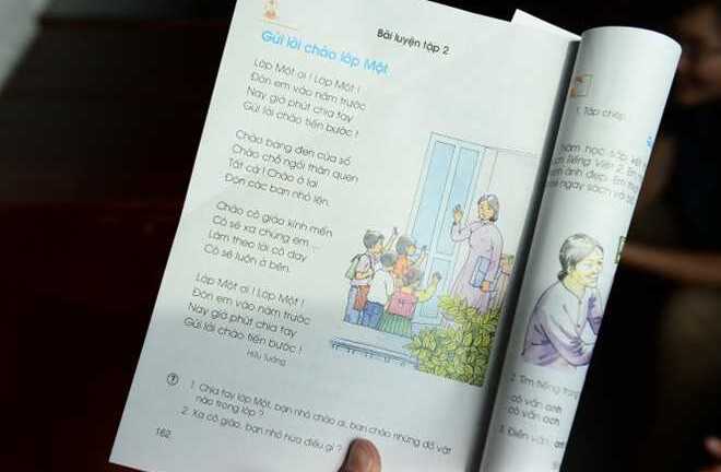 Tranh luận về bài thơ 'Gửi lời chào lớp Một' của ai?