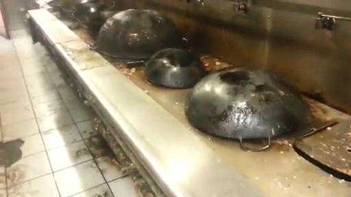 Clip: Vạch trần sự bẩn thỉu trong nhà hàng Trung Quốc ở Mỹ