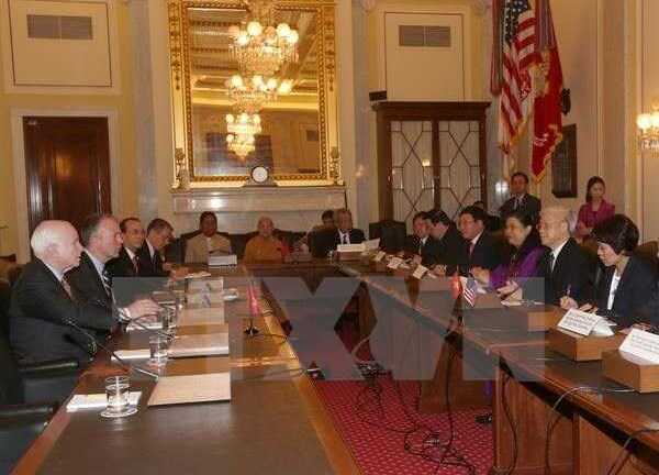 'Hoa Kỳ sẵn sàng hợp tác, nhất là quốc phòng-an ninh'