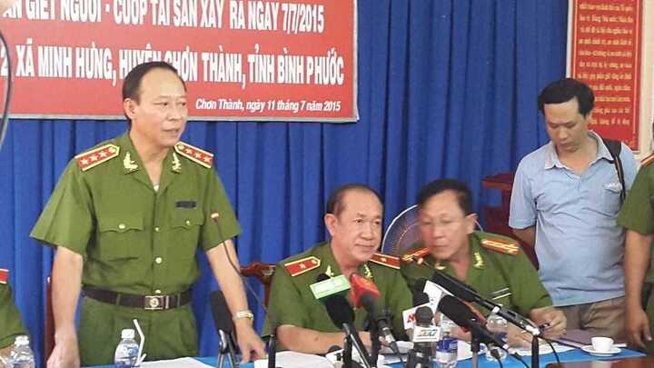 Video toàn bộ buổi họp báo vụ thảm sát 6 người ở Bình Phước