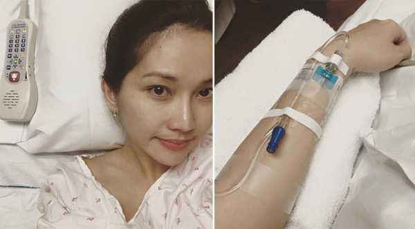 Kim Hiền sinh con gái tại Mỹ