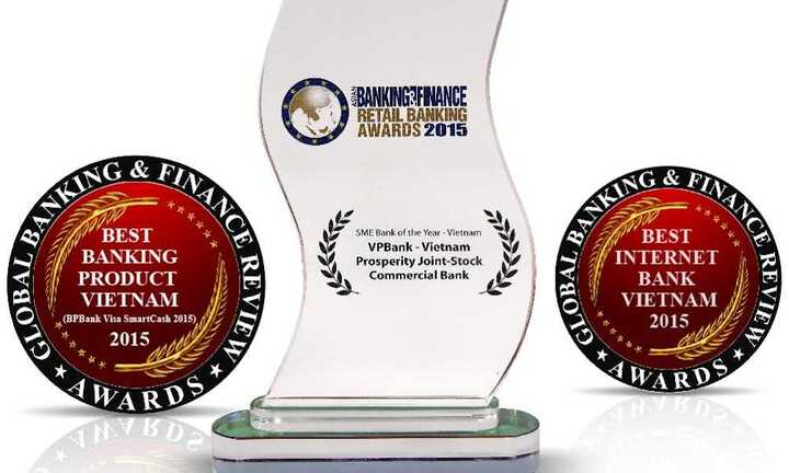 VPBank nhận 3 giải thưởng quốc tế