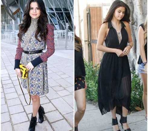 Style lên xuống thất thường vì cân nặng của Selena Gomez