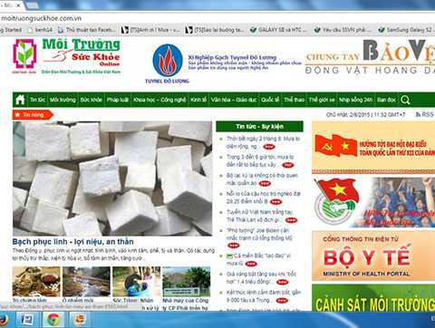 Tạp chí Môi trường và Sức khỏe bị phạt 15 triệu đồng