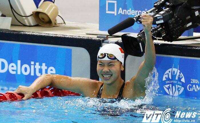 Trực tiếp giải bơi lội thế giới: Ánh Viên bị loại ở bán kết 200m hỗn hợp