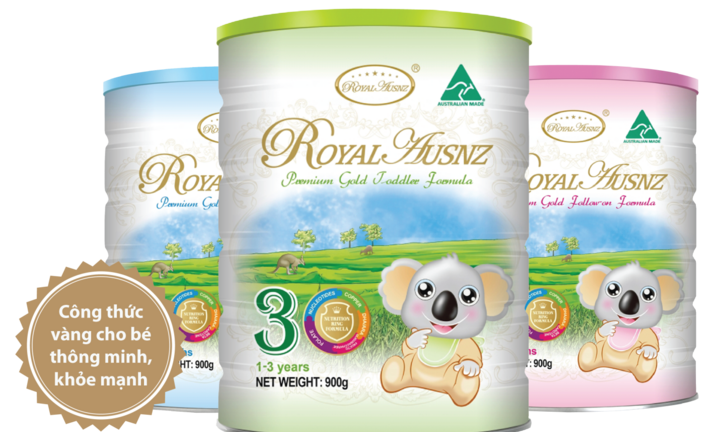 Sữa Royal Ausnz được vinh danh sản phẩm, dịch vụ tốt cho gia đình và trẻ em