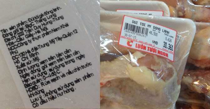 Chấn động: Đùi gà Mỹ 19.000 đồng/kg ở siêu thị không rõ cho người hay súc vật ăn