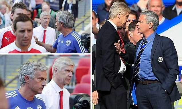 Wenger sẽ hàn gắn bất hòa với Mourinho tối nay?