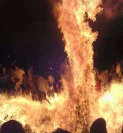 Lửa bốc ngùn ngụt tại trại hè, 75 người nhập viện