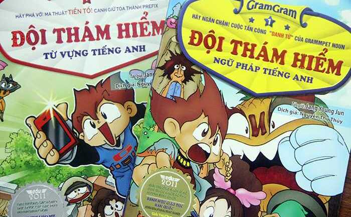 Ra mắt cuốn sách 'Đội thám hiểm tiếng Anh Gram Gram' nổi tiếng thế giới