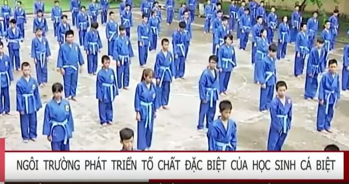 Trường rèn học sinh cá biệt thành 'thép tốt'