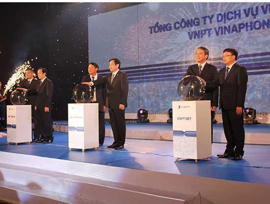 Ra mắt Tổng công ty Dịch vụ viễn thông VNPT VinaPhone