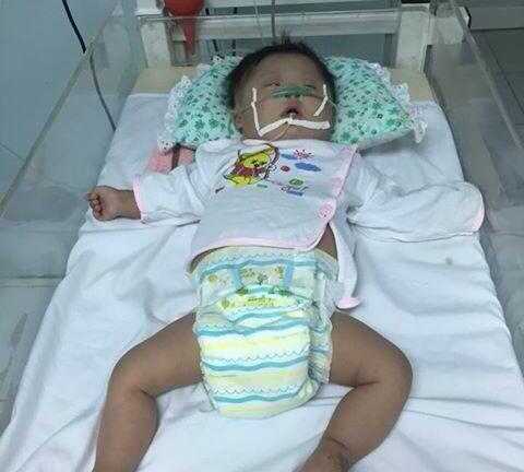 Xót xa bé gái sơ sinh mắc bệnh Down bị mẹ bỏ lại bệnh viện