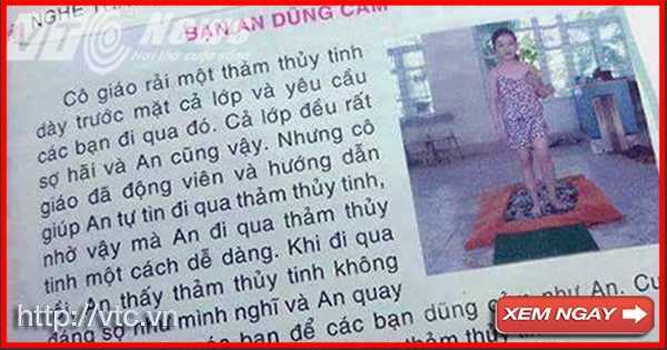 Sách 'dạy kỹ năng đi trên thủy tinh' cho trẻ lớp 1, phụ huynh bức xúc