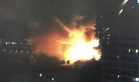 Video: Nổ kinh hoàng tại căn cứ quân sự của Mỹ ở Nhật Bản