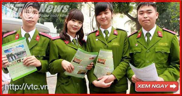 Điểm chuẩn chính thức Học viện Cảnh sát nhân dân 2015