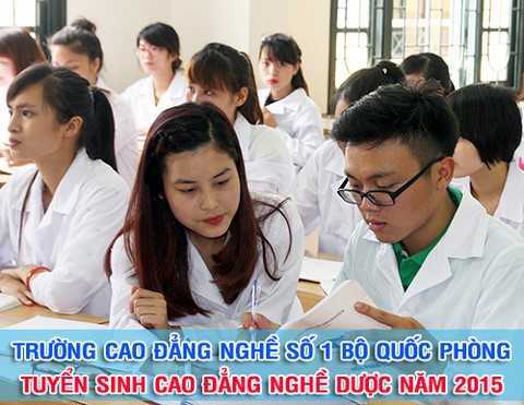 Xét tuyển Cao đẳng ngành Dược học - Nghề Dược năm 2015